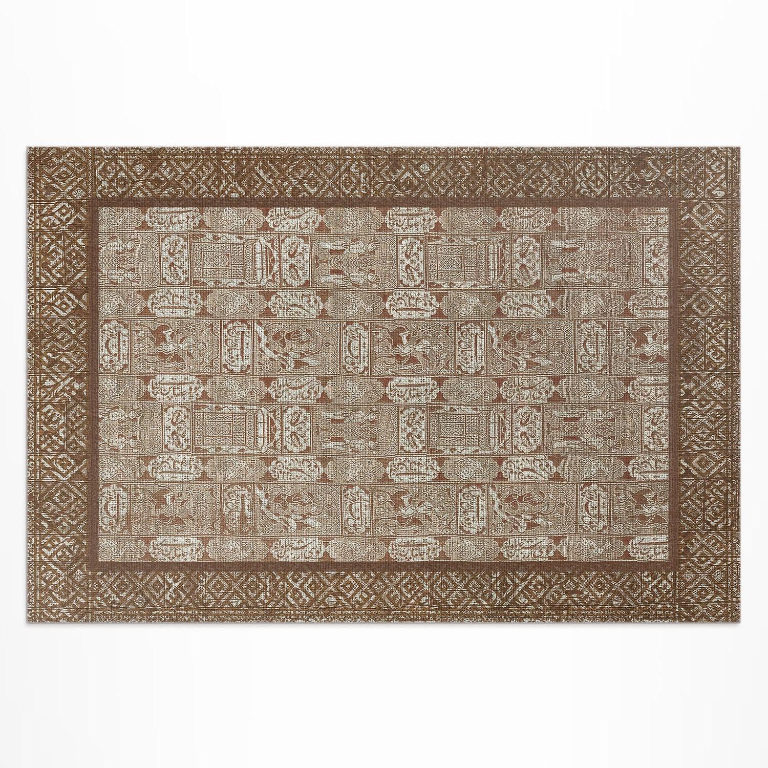Tapis d'extérieur pour balcon et jardin en PVC pour une décoration de terrasse réussie
