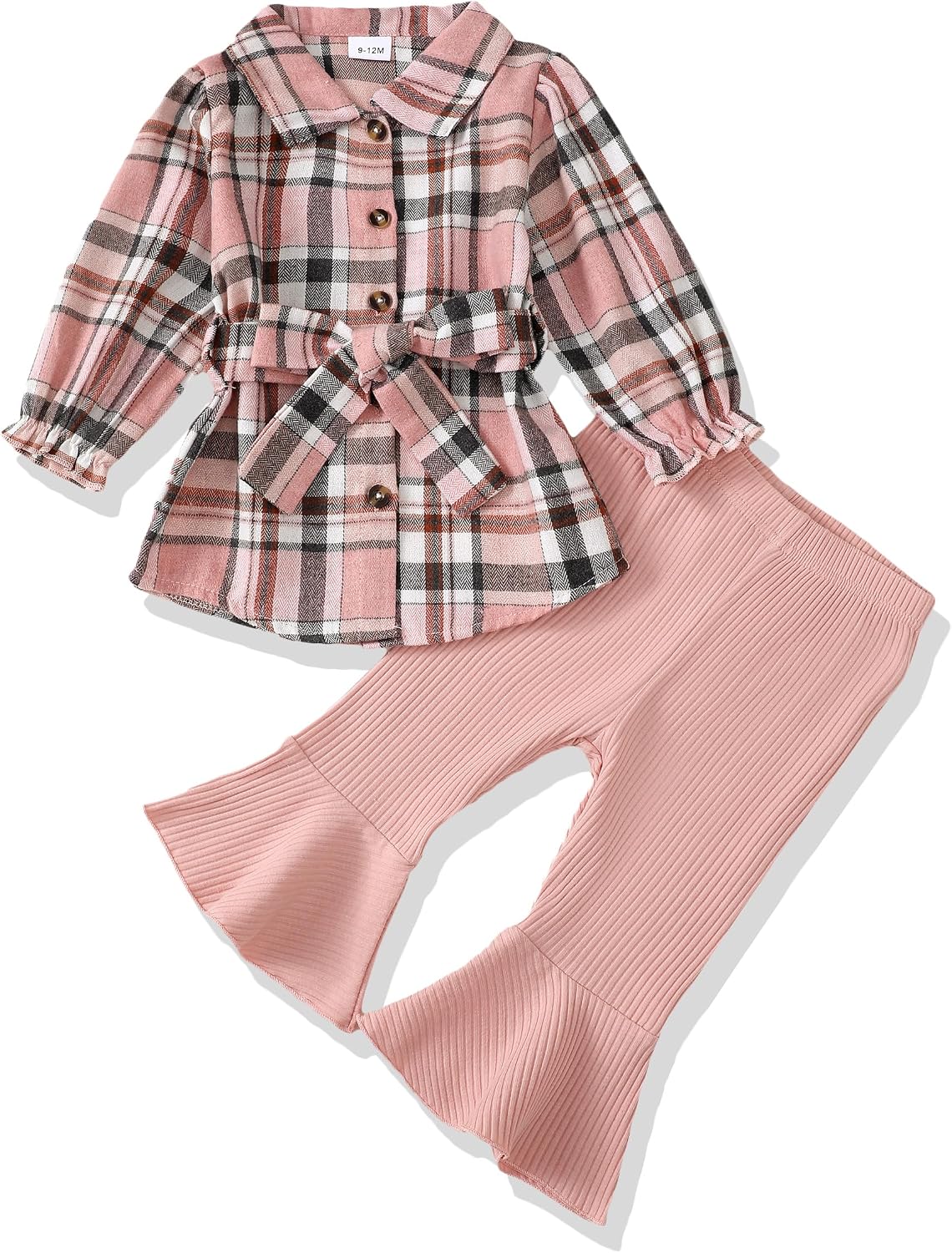 Renotemy Toddler Girl Clothes Outfits Baby Girl Clothes Infant Girl Clothing Tops Floral Pants Set Cute Outfits for Girls