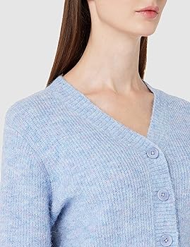 JSTEX Women's Cardigan Sweaters Open Front Cropped Cardigan