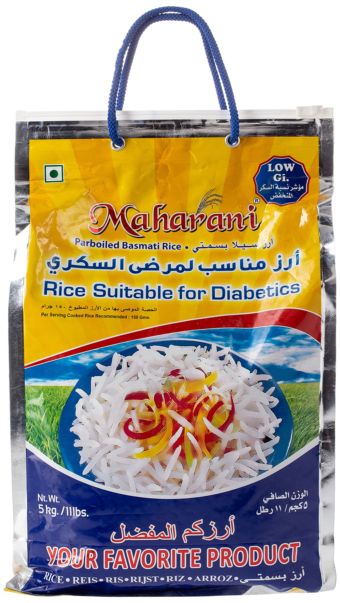 Maharani Indian Diabetic Basmati Rice is based on scientific knowledge
