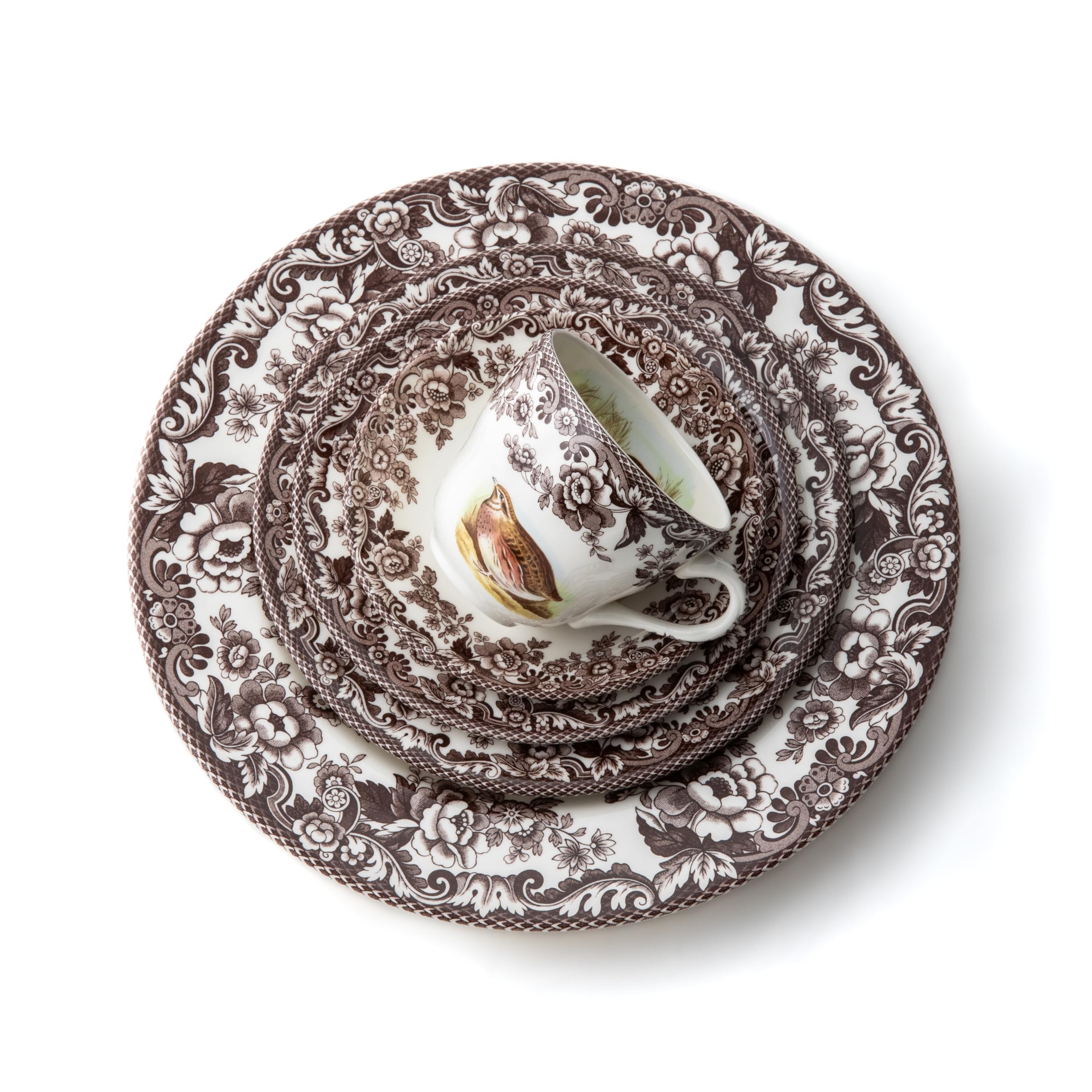 Amazon.com | Spode Woodland 5-Piece Place Setting | Made in