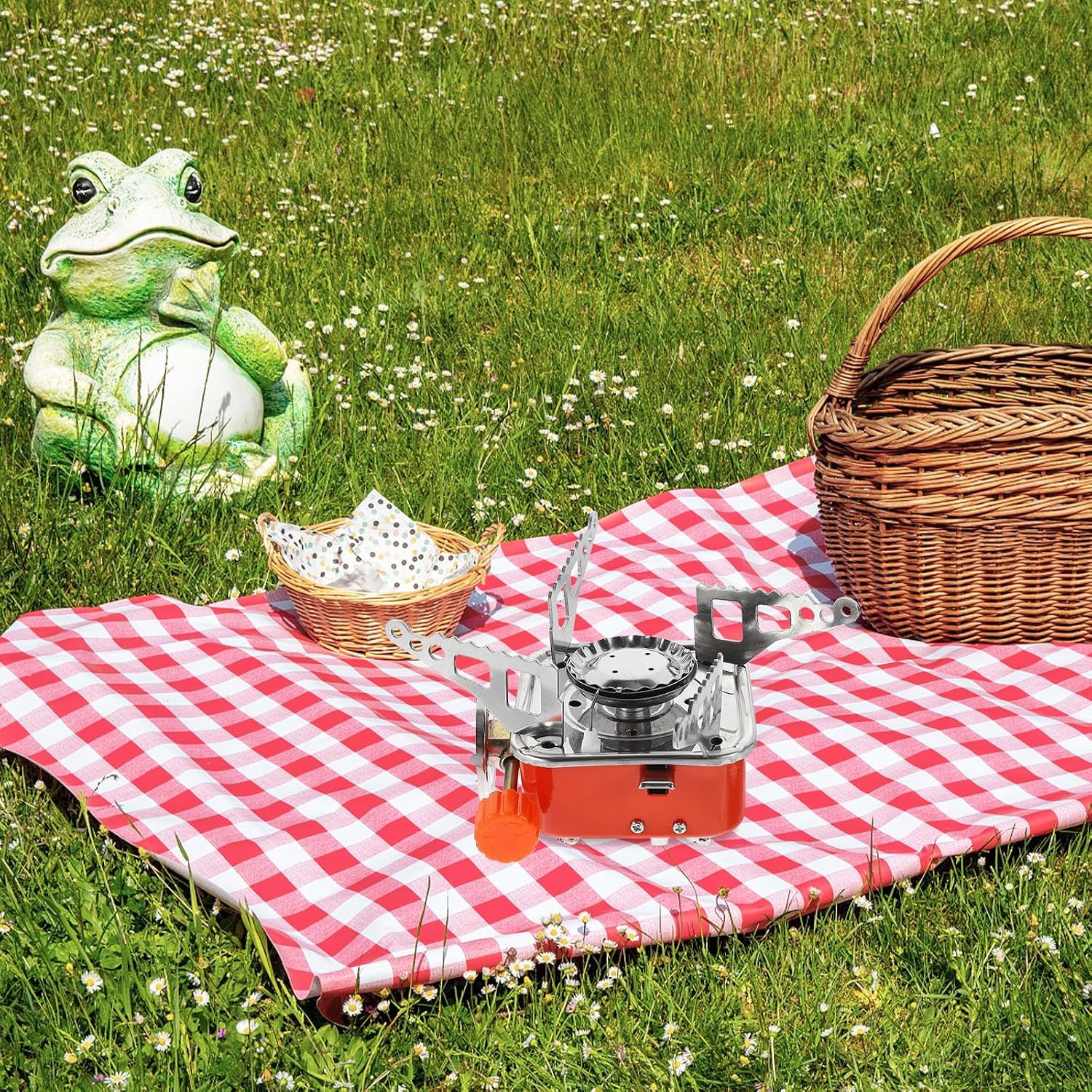Portable Gas Stove Foldable Burner for Picnic Outdoor Camping