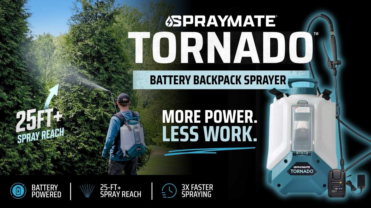 バタバタ Amazon.com : SprayMate Tornado 4-Gallon Battery Powered Backpack