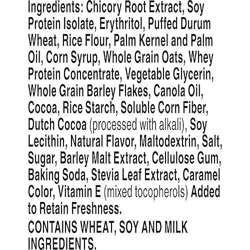 Vista 19 de Fiber One Barras de proteínas masticables, nueces de caramelo, bocadillos de proteínas, 1.17 onzas, 5