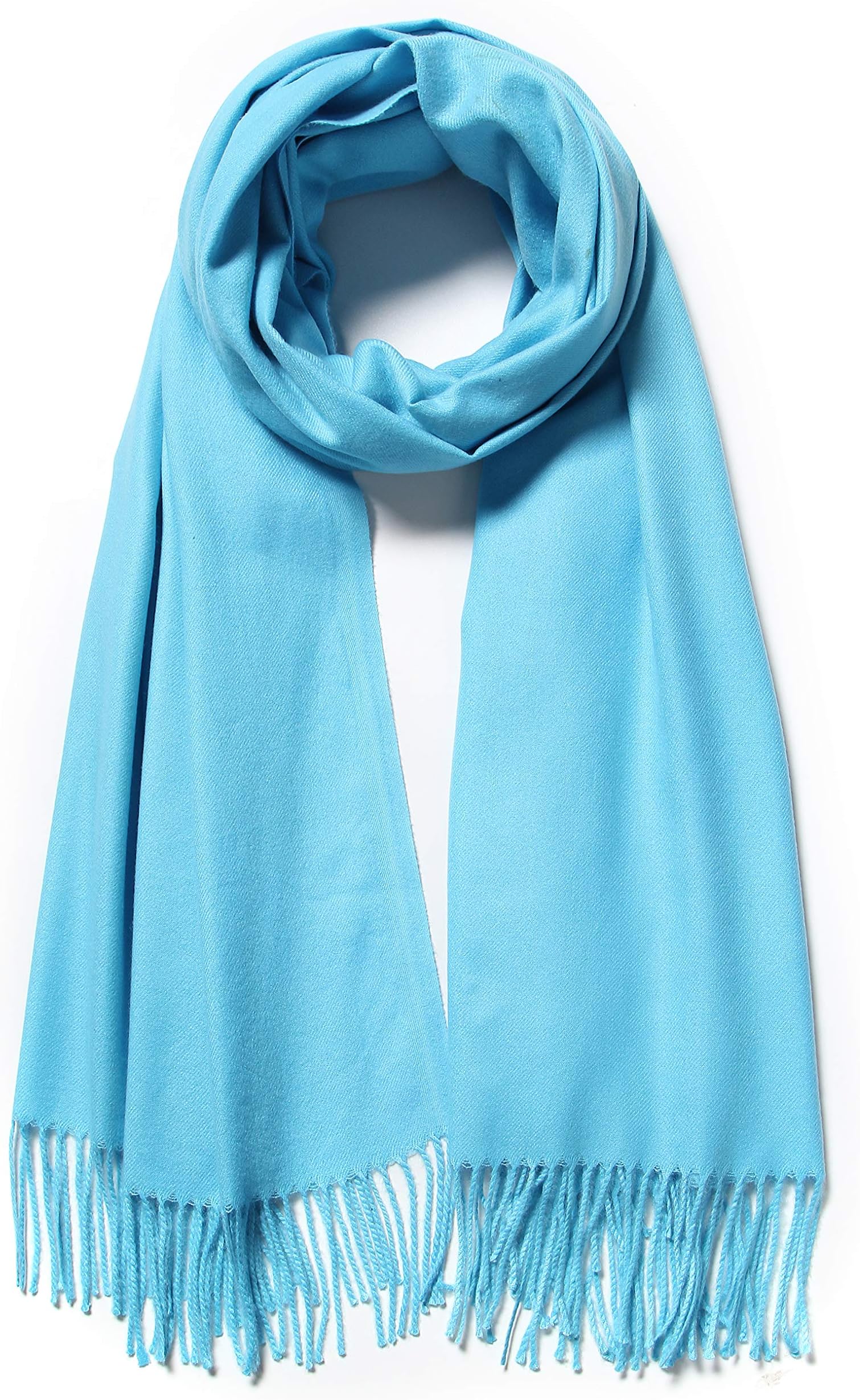 Cindy & WendyLarge Soft Cashmere Silky Pashmina Solid Shawl Wrap Scarf for Women