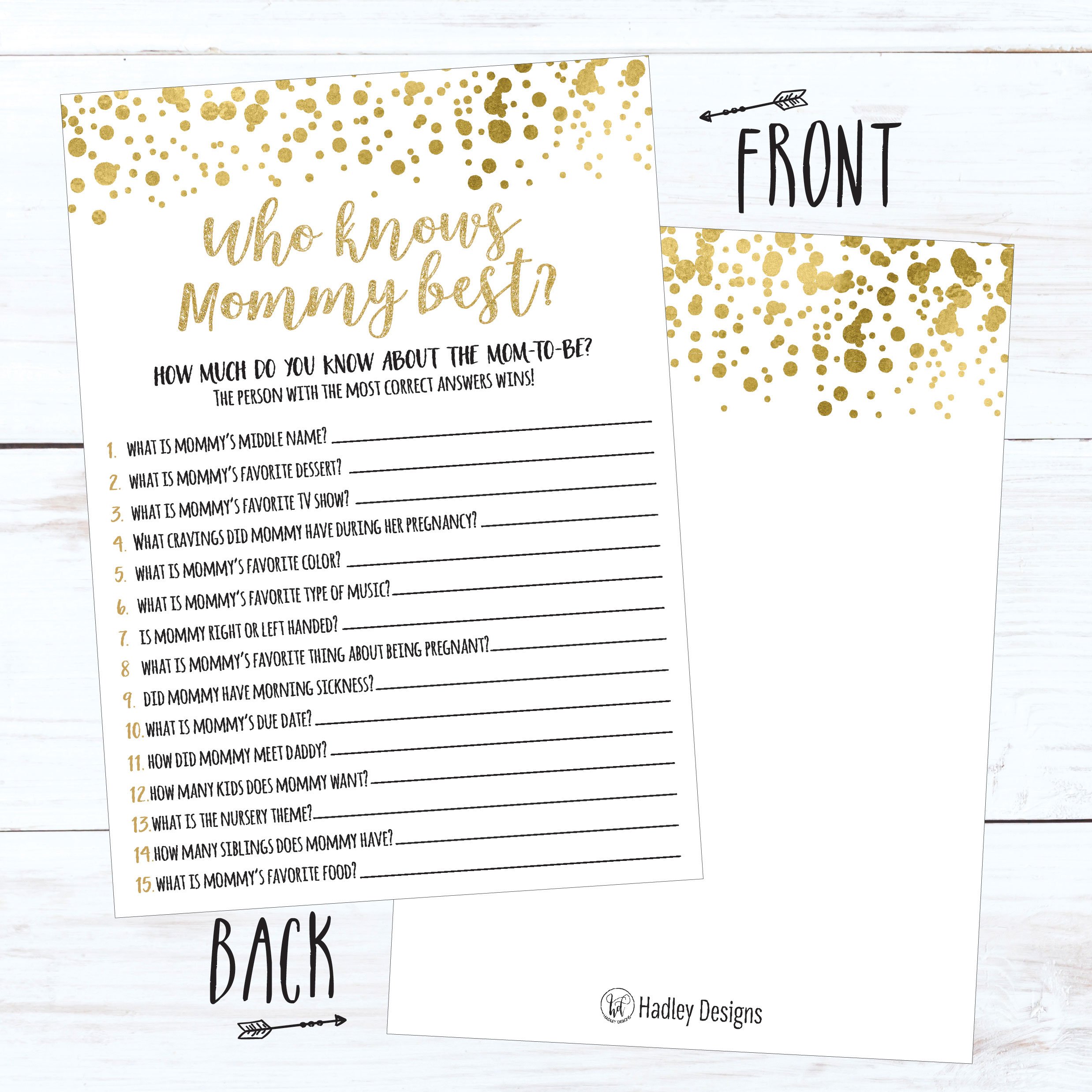 25 Gold Baby Shower Games For Boys or Girls Fun Party Idea Activities