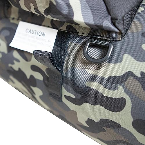 Miniatura 3 de ThunderBay Tubo de flotador inflable, tubo de flotador de pesca con paleta, aletas, regla de pescado, bomba, bolsillos de almacenamiento, correas