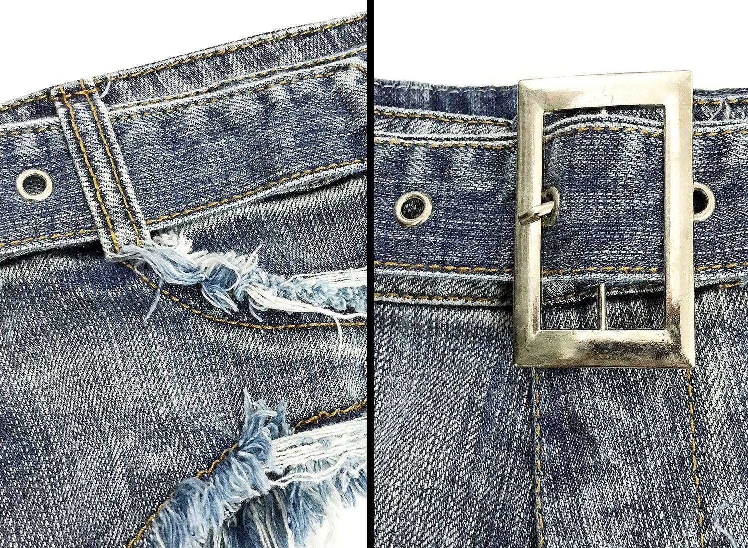 Women's Sexy Low Rise Mini Denim Shorts Jeans Hot Pants - Image 7