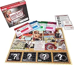 Unsolved Case Files | Murder Mystery Puzzle - Janine Montgomery Case – 500 Piece Jigsaw for Puzzle Lovers & True Crime Fans