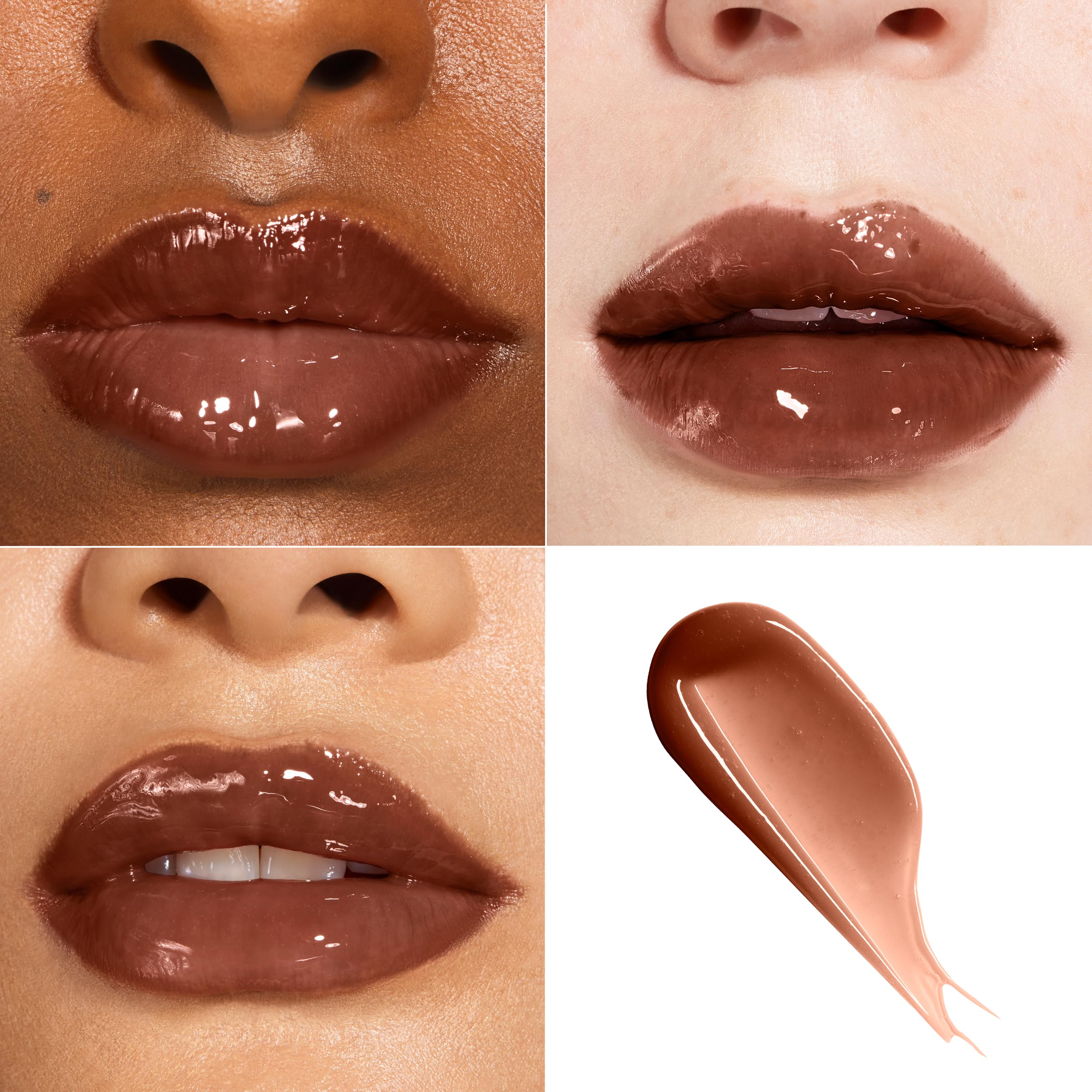 Rimmel London, Thrill Seeker Glassy Gloss Brillo de Labios Chocolate Glaze 800 10ml
