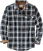 Vista 1 de Legendary Whitetails Camisa de franela de manga larga con botones para hombre, 100% algodón