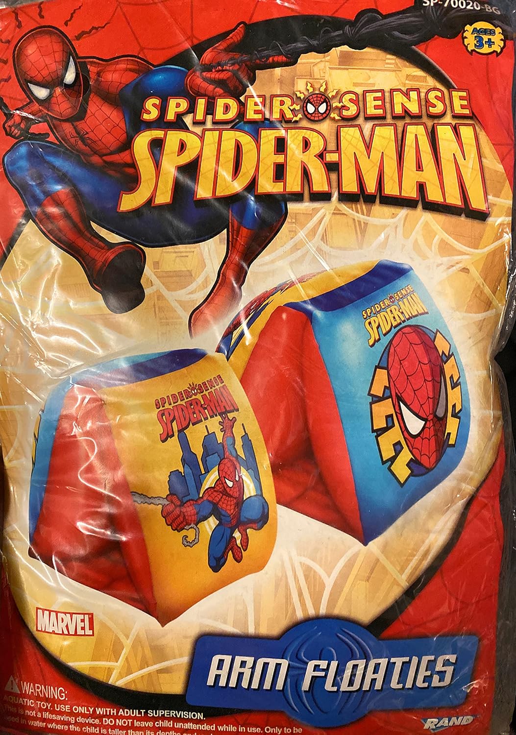 Marvel Spiderman Arm Floaties MARVEL SPIDERMAN INFLATABLE ARM POOL
