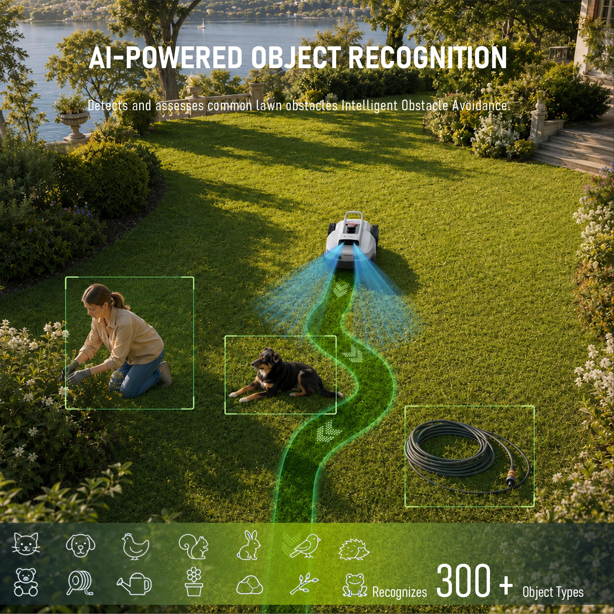 LOPKIN L2500-Neo Robot Mower - No Wire Needed -7