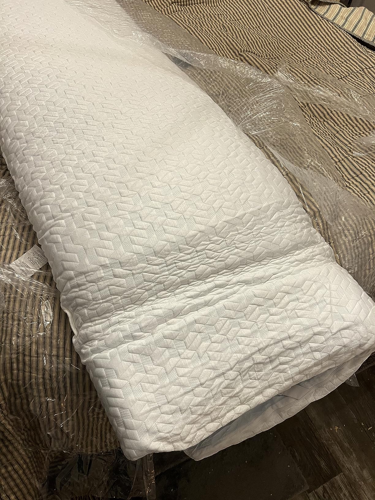 22/mo Finance Fiberluxury 3 Inch Gel Infused Memory Foam Mattress