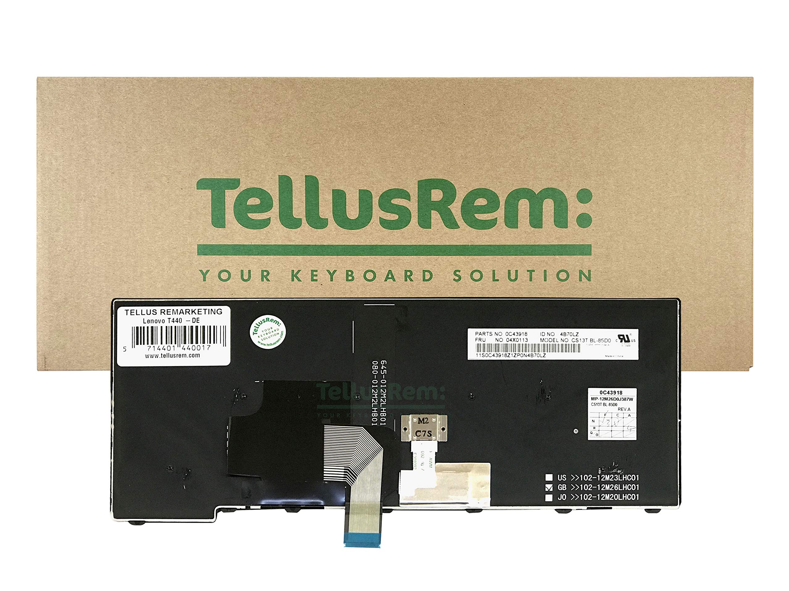 ersatztastatur Deutsche Hintergrundbeleuchtung für Lenovo Thinkpad T431 T431S E431 T440 T440P T440S E440 L440 T450 T450S T460 L450 T440E