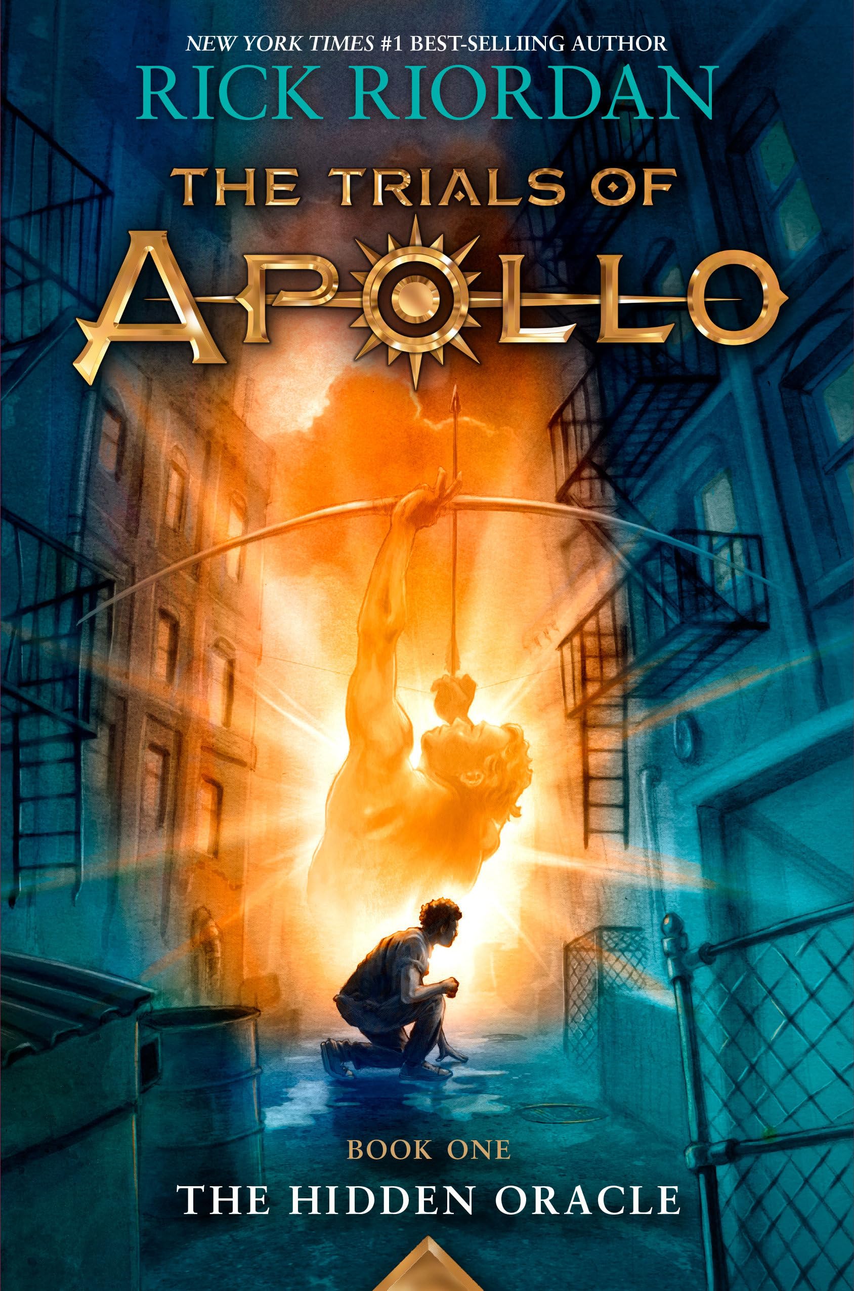 Cover of The Trials of Apollo, Book 1: The Hidden Oracle