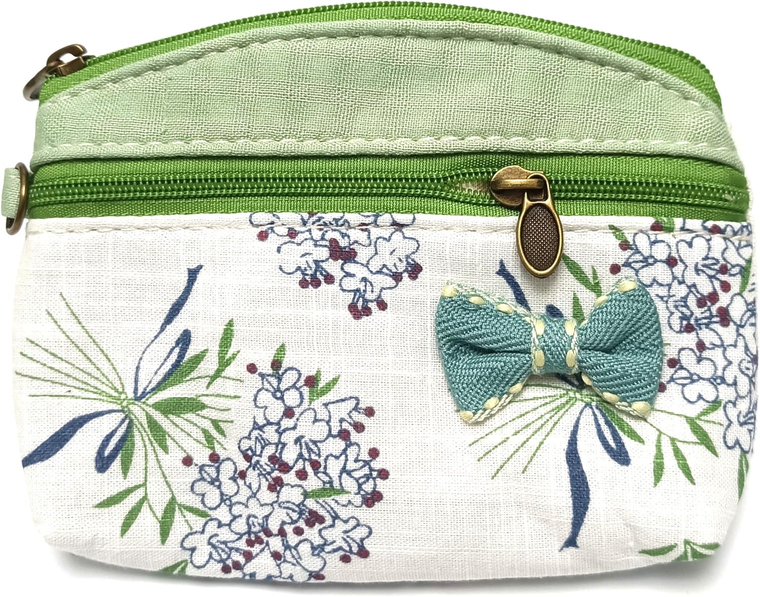 Coin Purse for Women Cute Small Wallets Change Purse Coin Pouch (green)