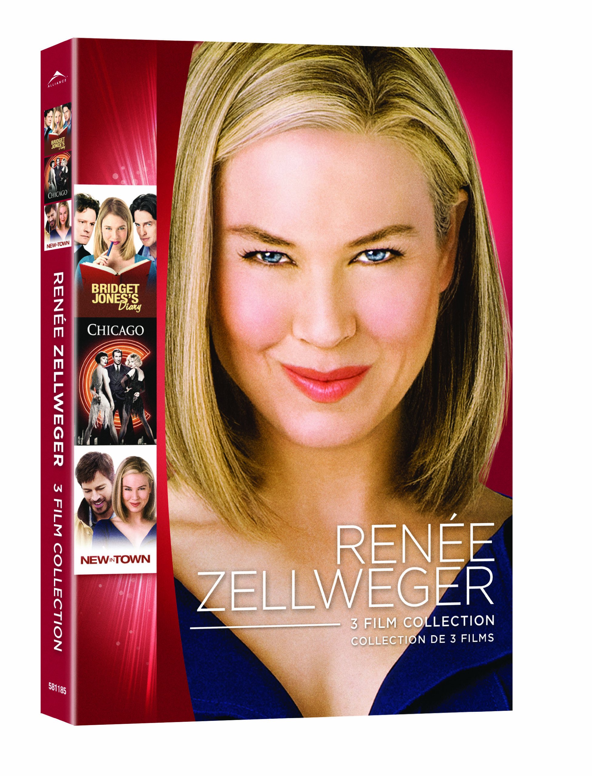 Renee Zellweger 3-Film Collection (Bridget Jones's Diary / Chicago / New in Town)
