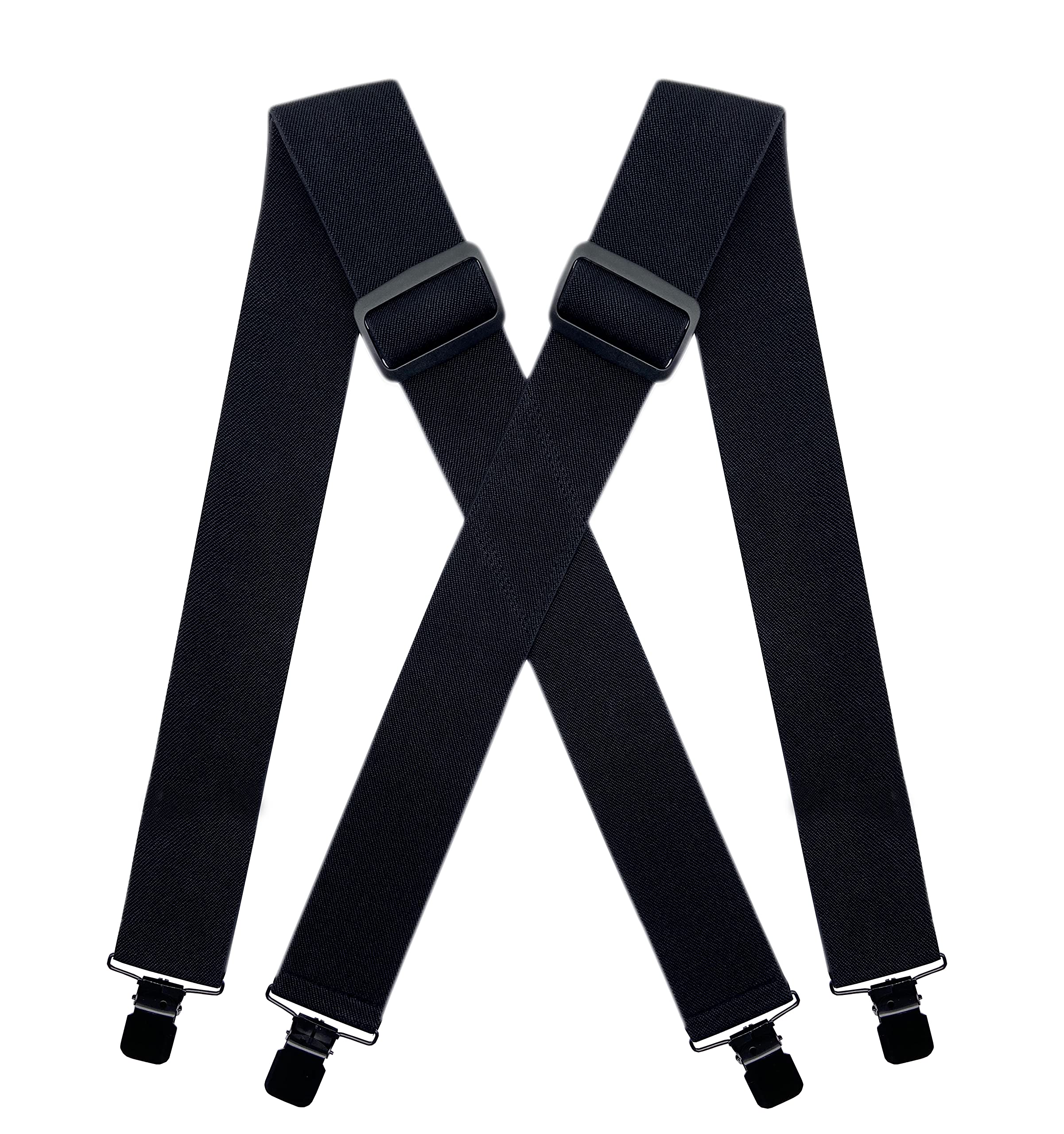 MENDENGMENDENG Camo Suspenders for Men Heavy Duty Clips Hunting Work Adjustable Braces