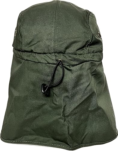 Miniatura 2 de Mrlahat Gorra de pesca ajustable al aire libre con solapa larga para orejas y cuello, unisex