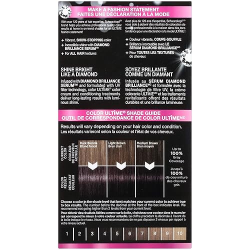 Miniatura 8 de Schwarzkopf Color Ultime - Crema permanente para el cabello, 5.53 ceniza violeta