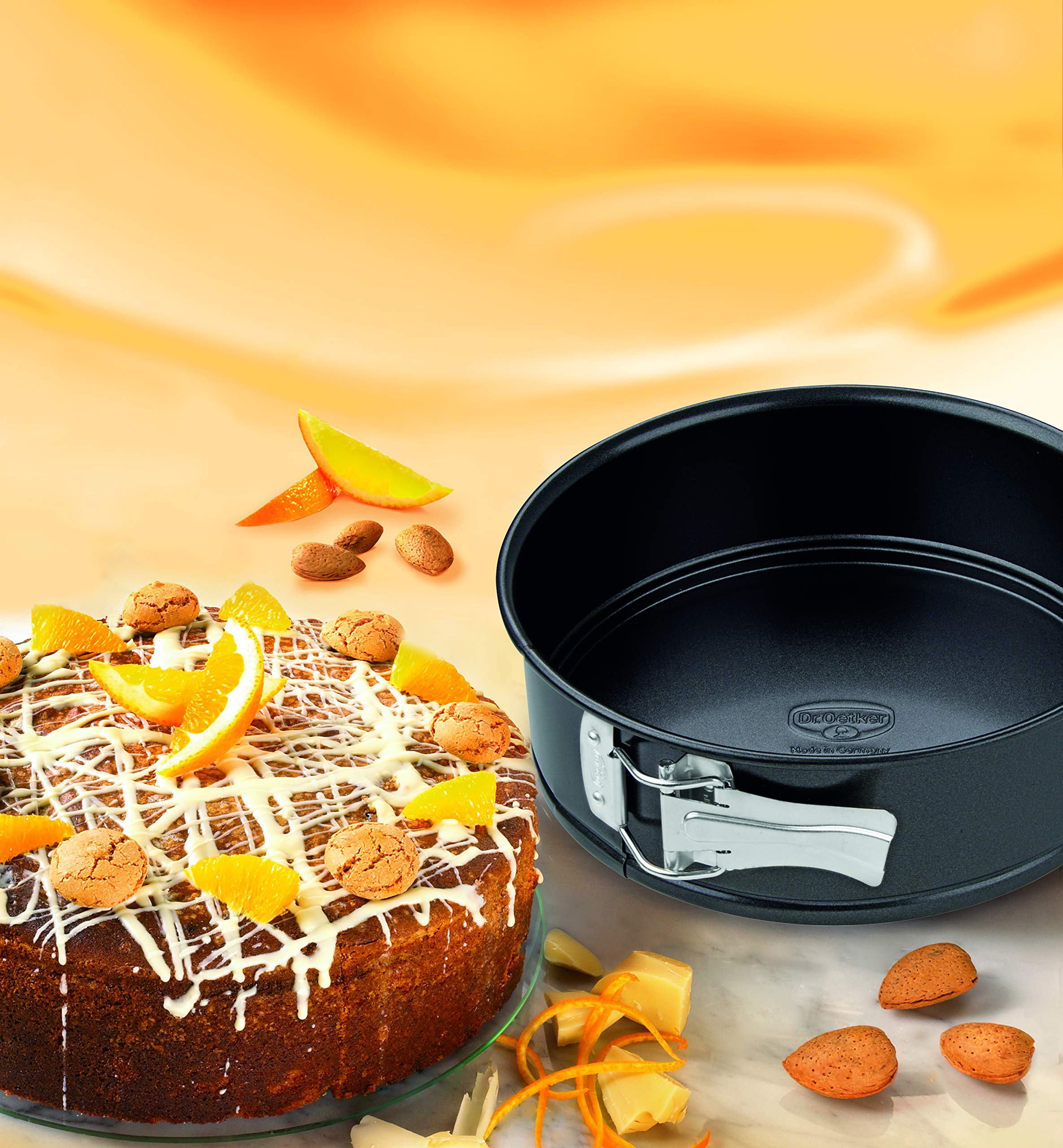 Dr Oetker 2530 Kelepceli Duz Tabanli Kek Kalibi 20 Cm Amazon Com Tr