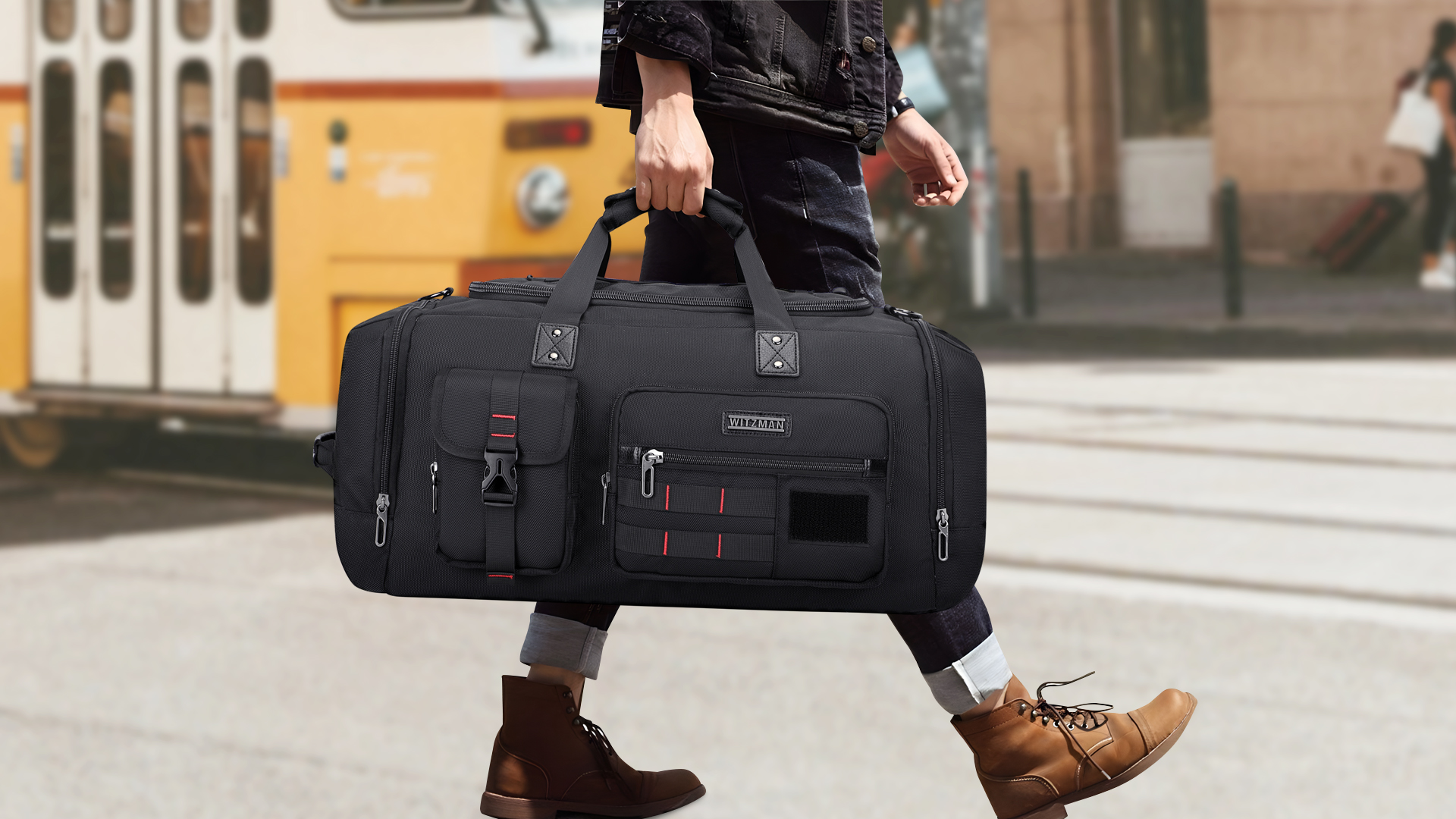 Amazon.com | WITZMAN Travel Duffel Bags for Men Large Carry On