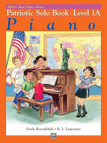 Alfred's Basic Piano Library Patriotic Solo Book, Bk 1A (Alfred's