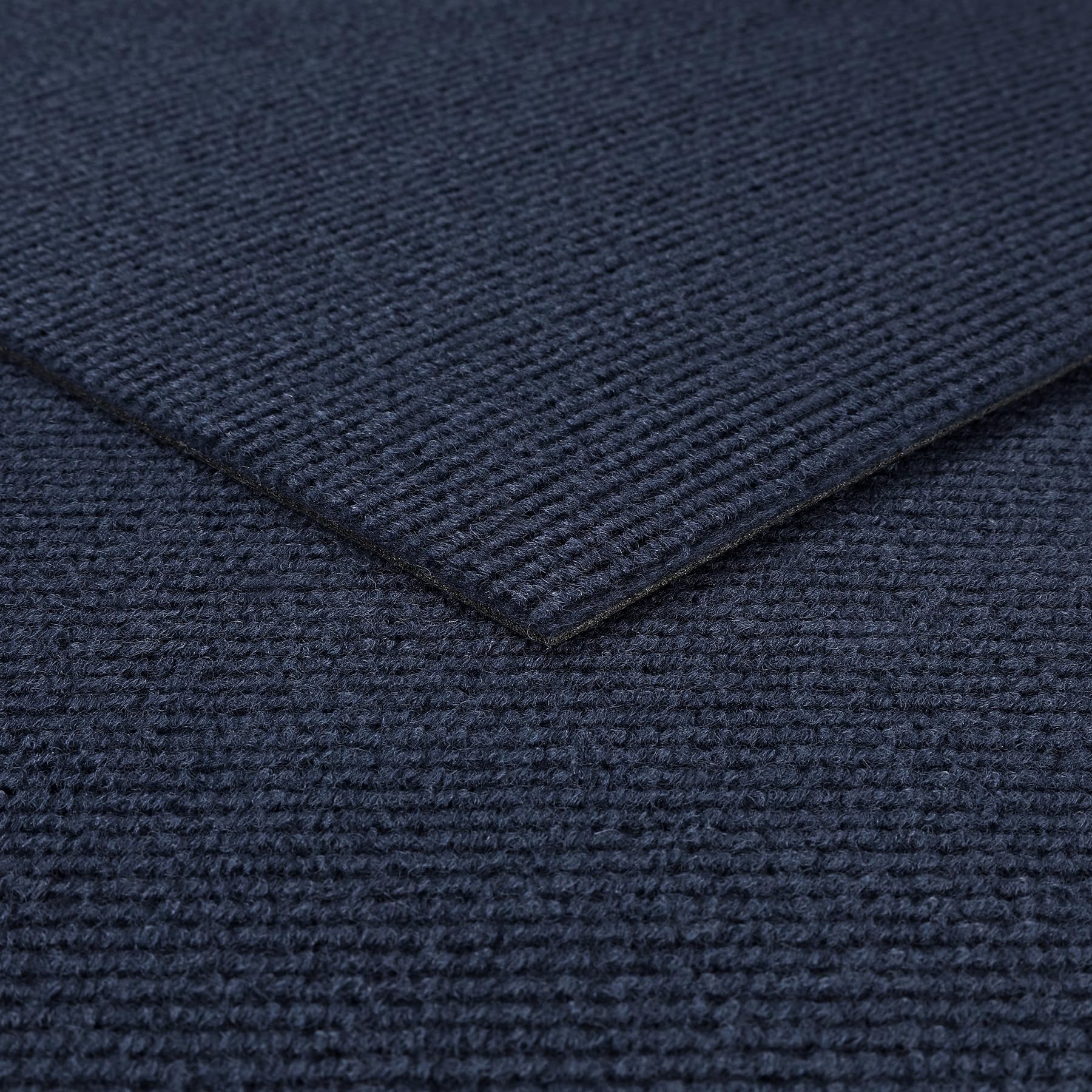 Livelynine Moquette Adesiva Pavimento Blu Scuro Moquette Pavimento Camera Soggiorno 30x30CM 32-Piastrelle Antiscivolo Piastrelle di Moquette Adesive per Ufficio Commercio Quadrotte di Tappeto Blu
