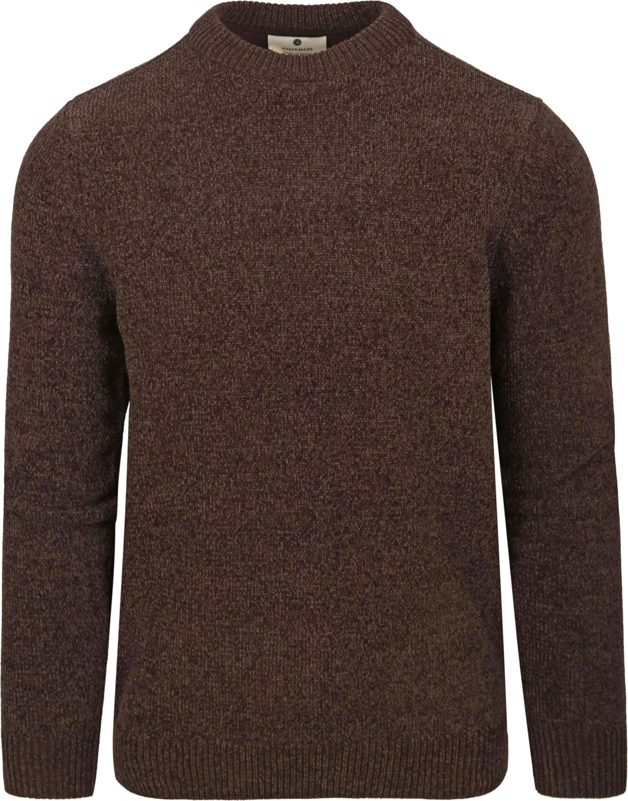 AnerkjendtSune Chenille Brown Men's Jumper