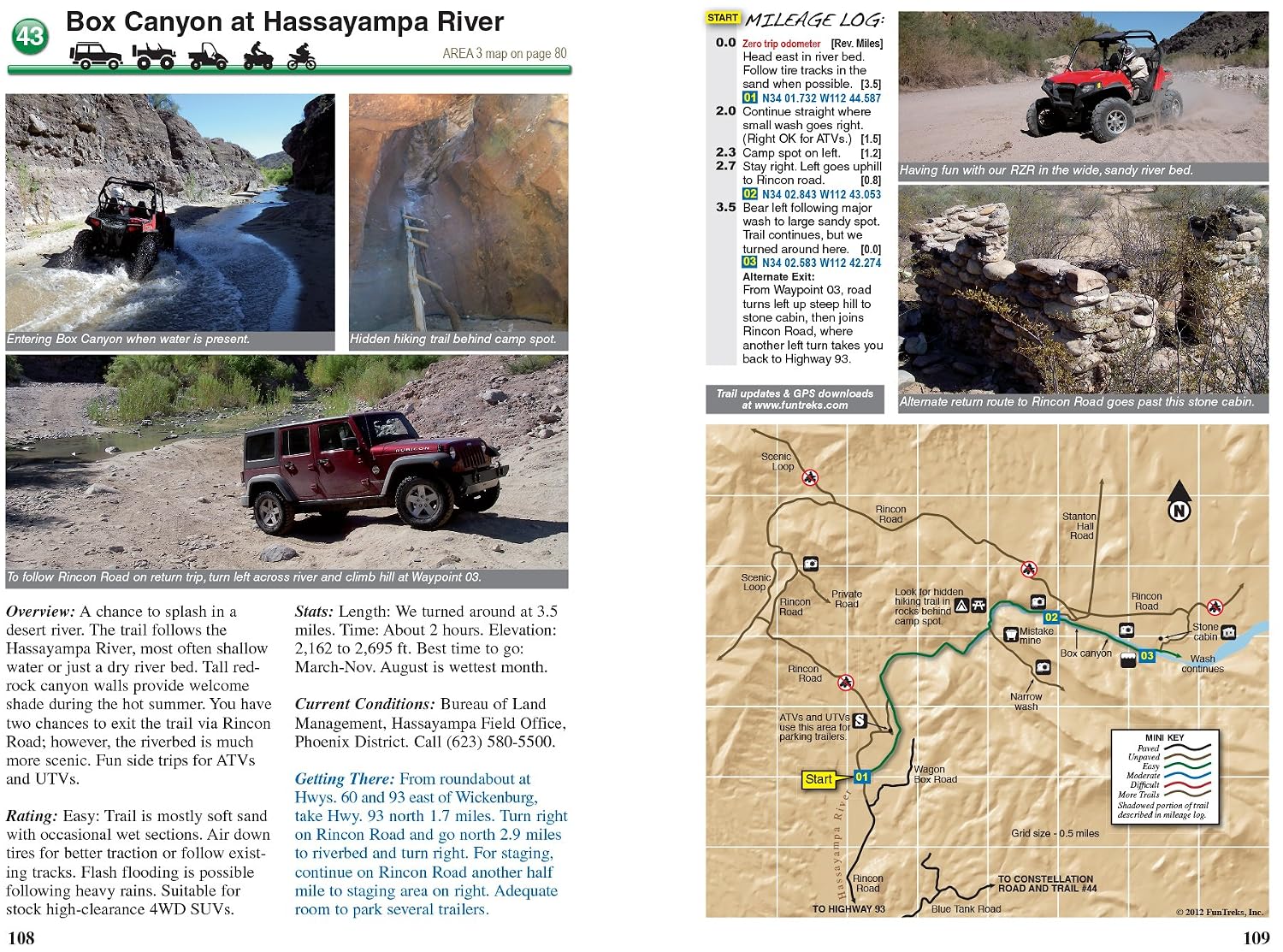 Guide to Arizona Backroads & 4-Wheel-Drive Trails: Easy, Moderate, Difficult