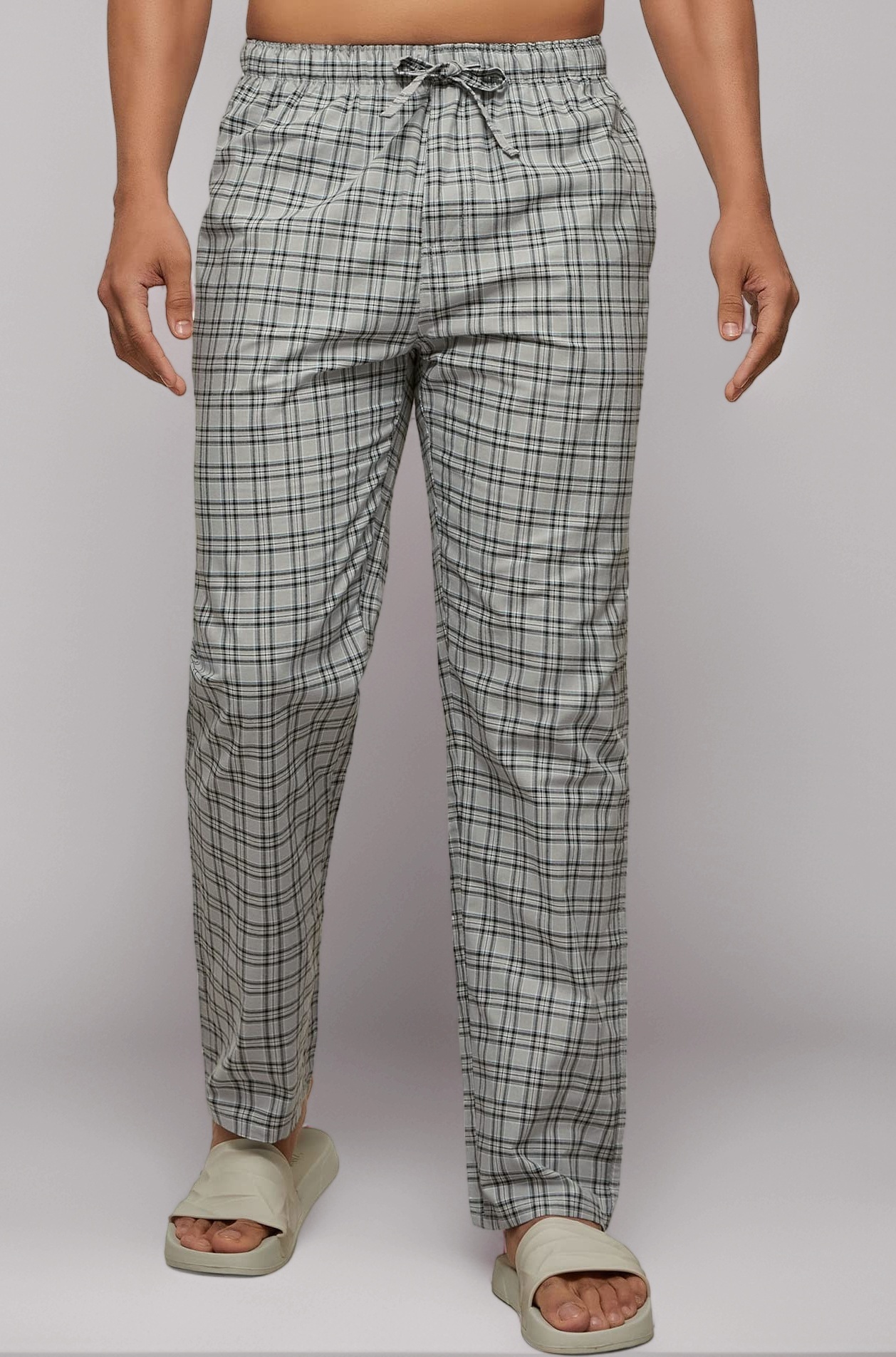 Men's Checkmate 100% Super Combed Cotton Regular Fit Pyjamas