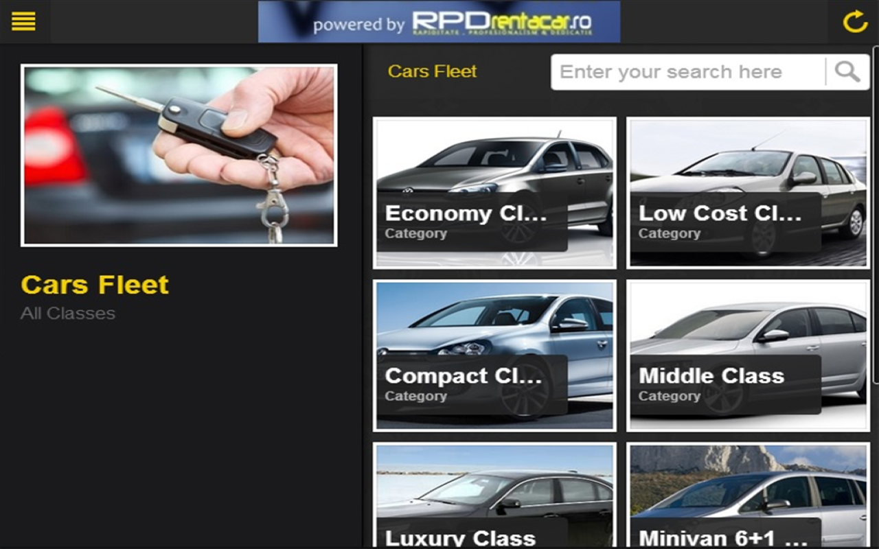 Rent A Car for Android