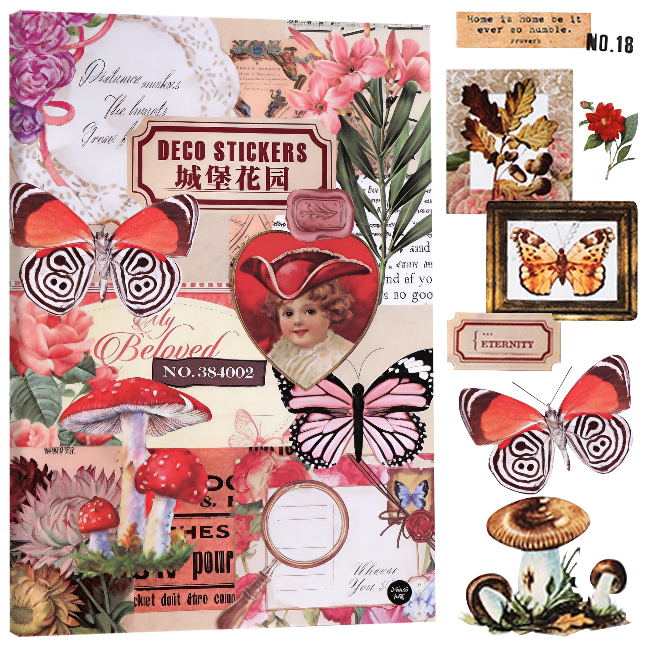 Stickers en vinyle marron pour personnaliser vos carnets et bouteilles d'eau au quotidien