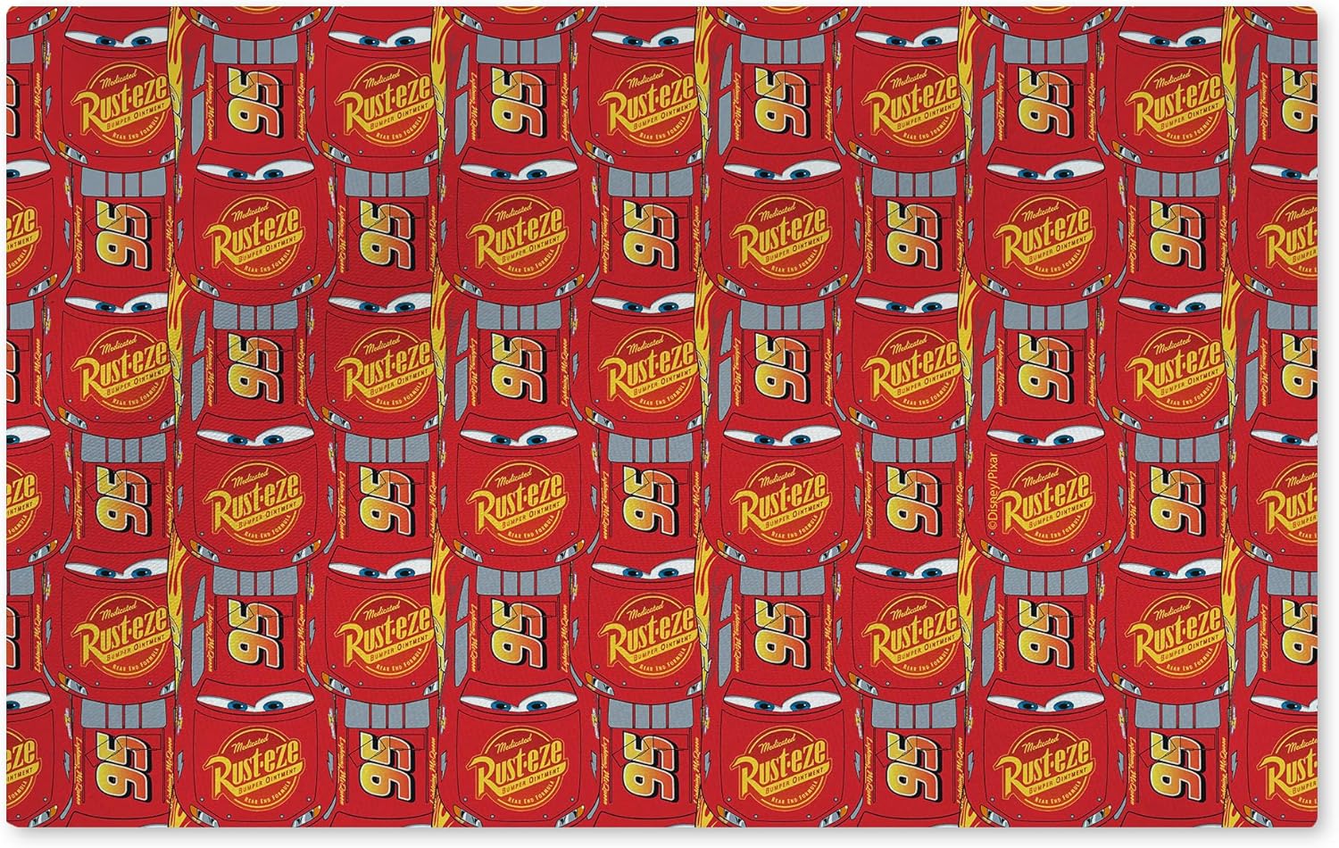 Northwest Pixar Cars Rusteze Repeat Washable Rug 36 x 62 Inches Soft Durable Decorative Accent Area Rug for Bedroom Living Room or Playroom
