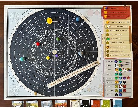 For All Mankind - Board Game -Strategy Game - Space Exploration Game, 1-4 Players, Ages 14 and up