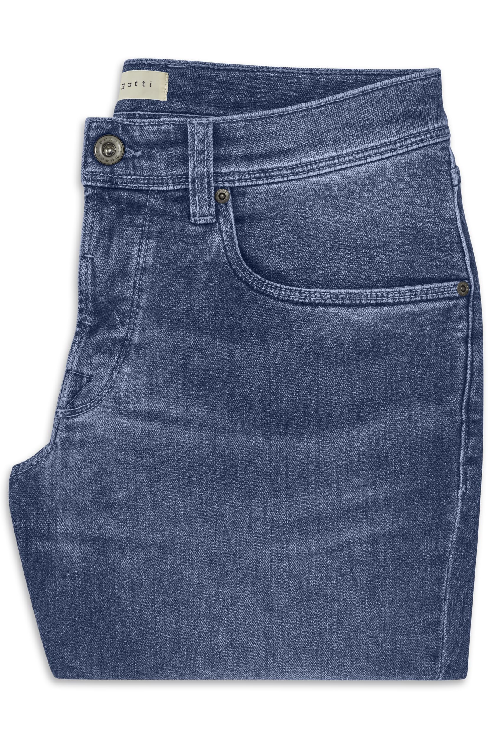 Bugatti Men's Blue Slim Fit Jeans - 32/32