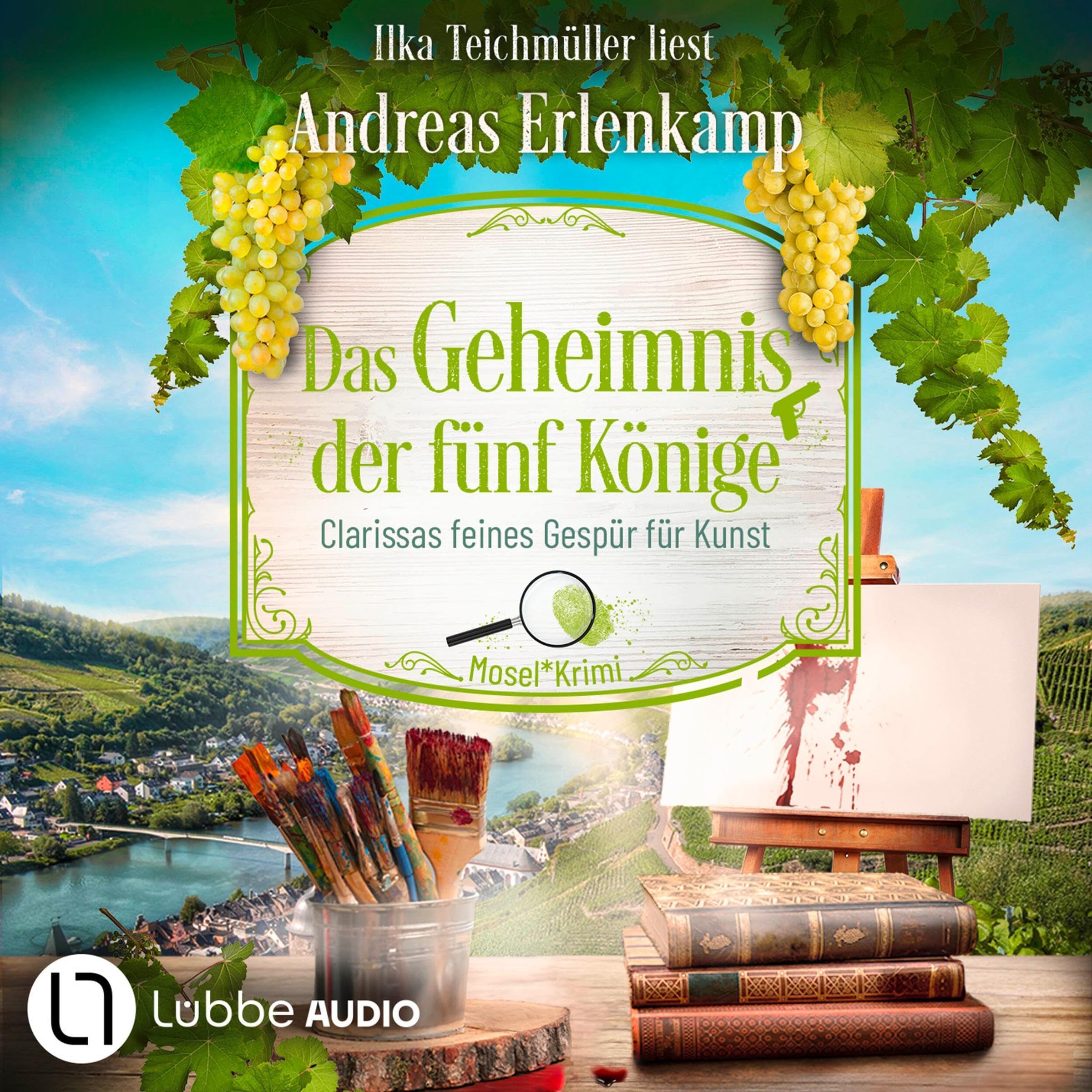 Cover art for Das Geheimnis der fünf Könige - Clarissas feines Gespür für Kunst