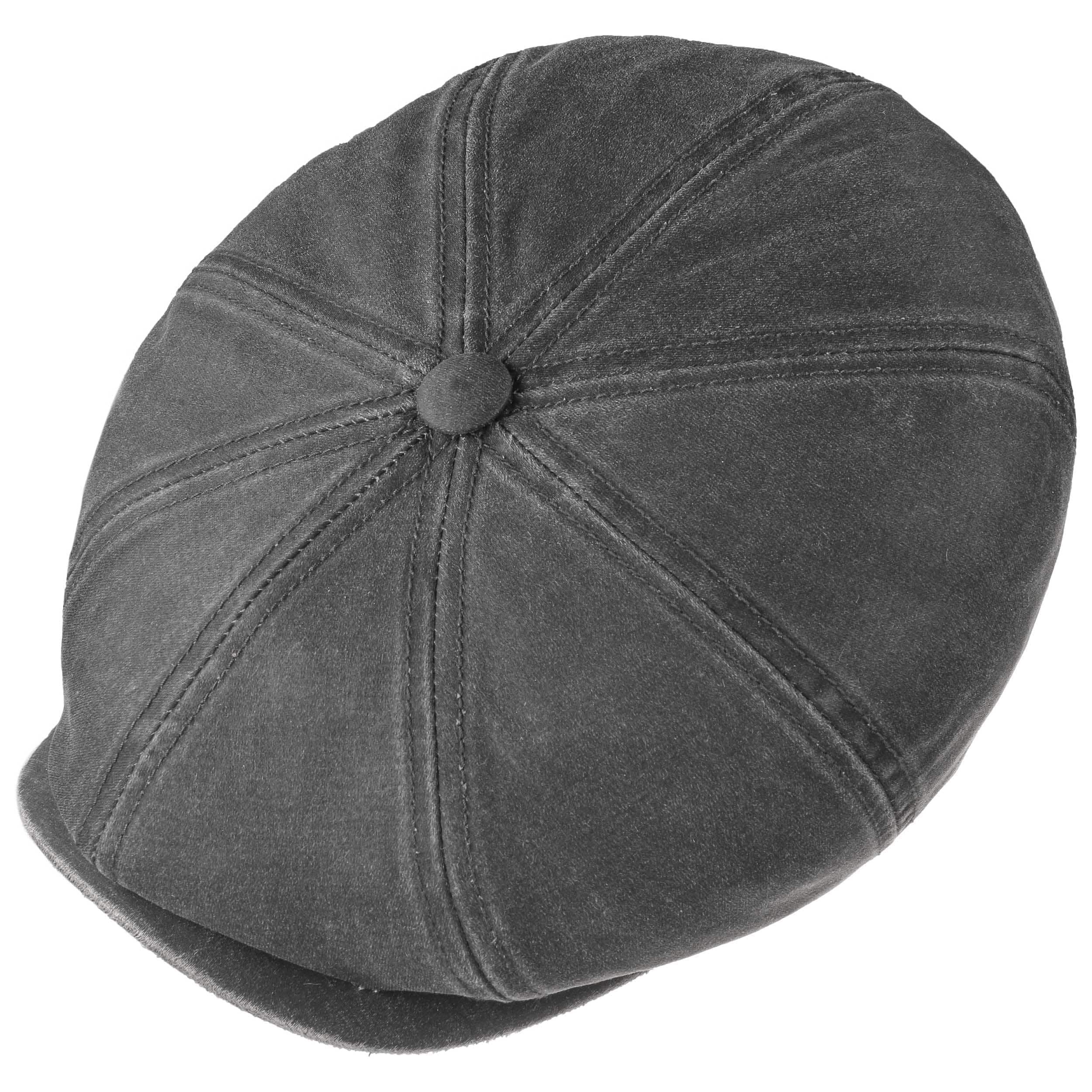 Stetson Gorra Plana Hatteras Old Cotton Newsboy Protección UV 40 Impermeable Boina Algodón Mujer Hombre Verano Invierno