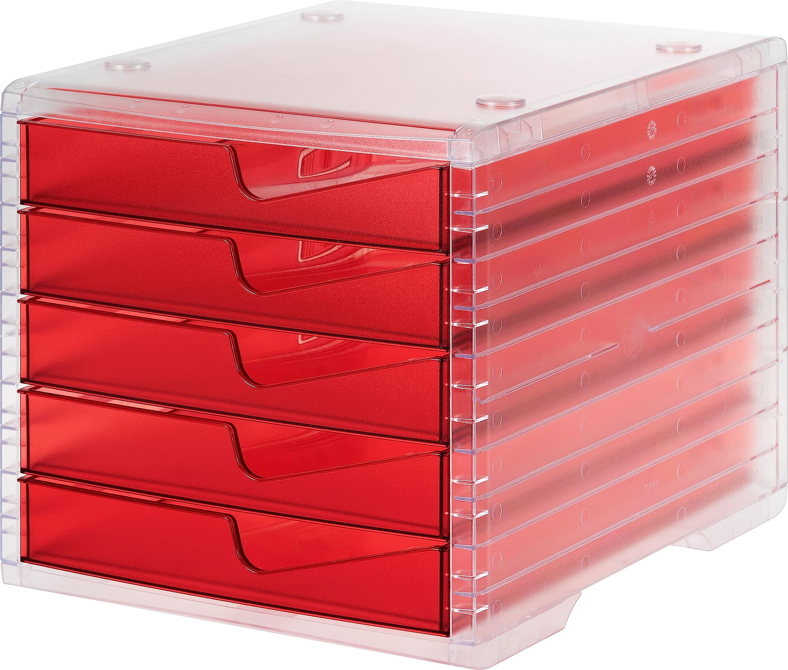Boîte à tiroirs de rangement styro Styroswingbox Light 275 format A4