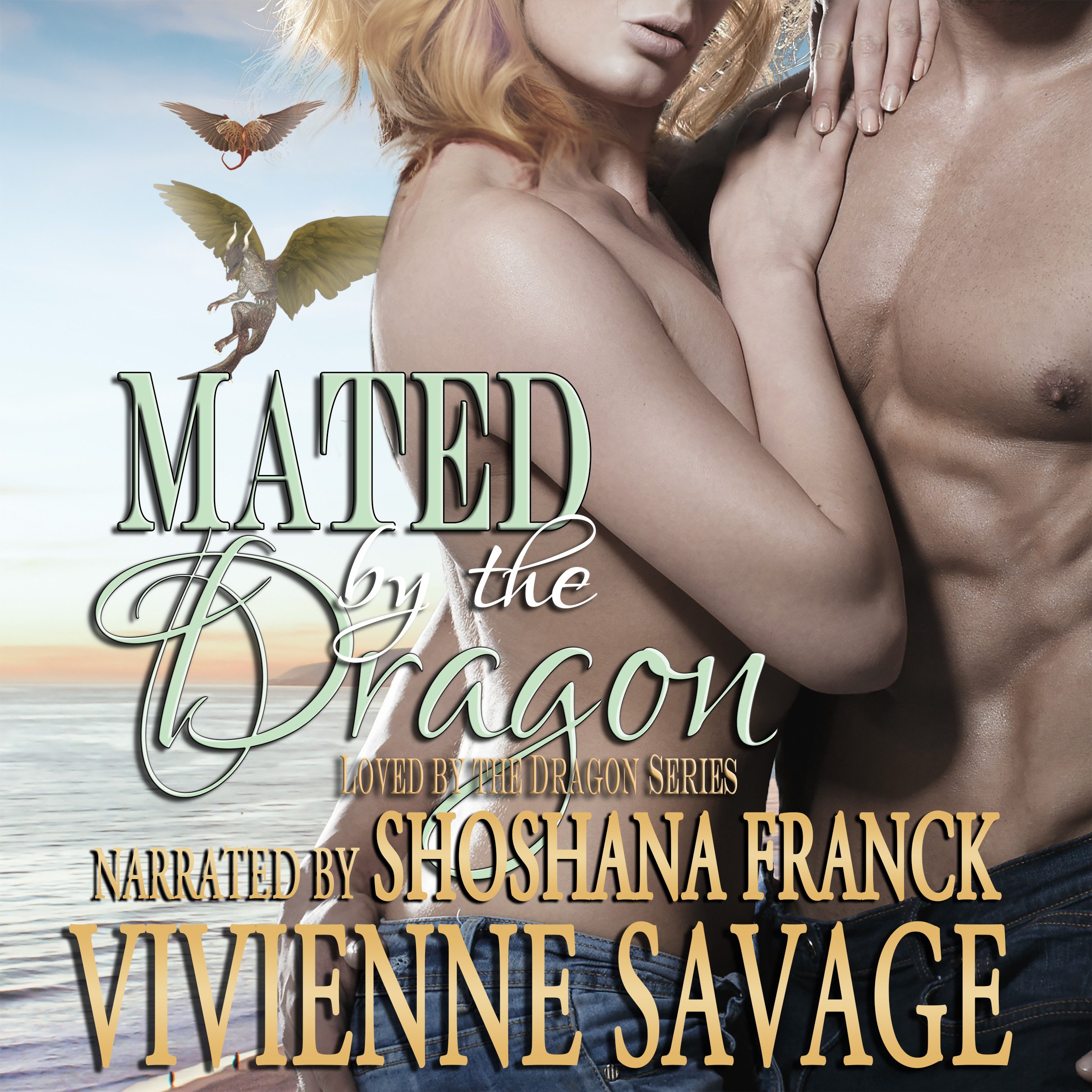 Cover art for Mated by the Dragon: Dragon Shifter Paranormal Romance
