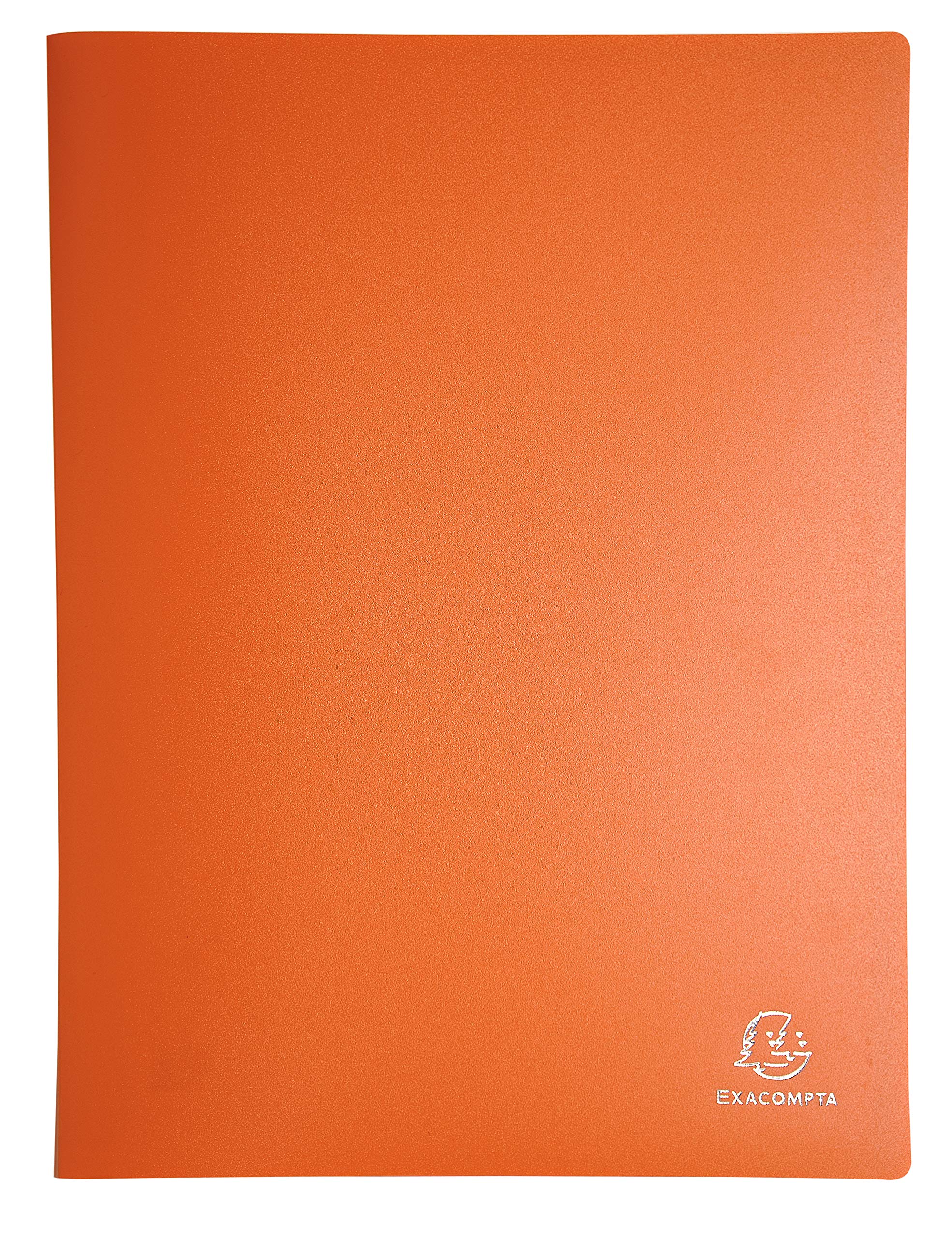 Exacompta 8880E - Lote de 8 carpetas de 80 fundas PVC, A4, multicolor
