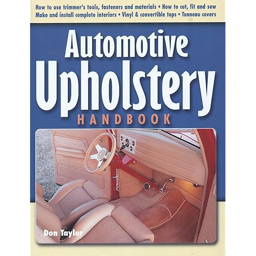 Automotive Upholstery Handbook