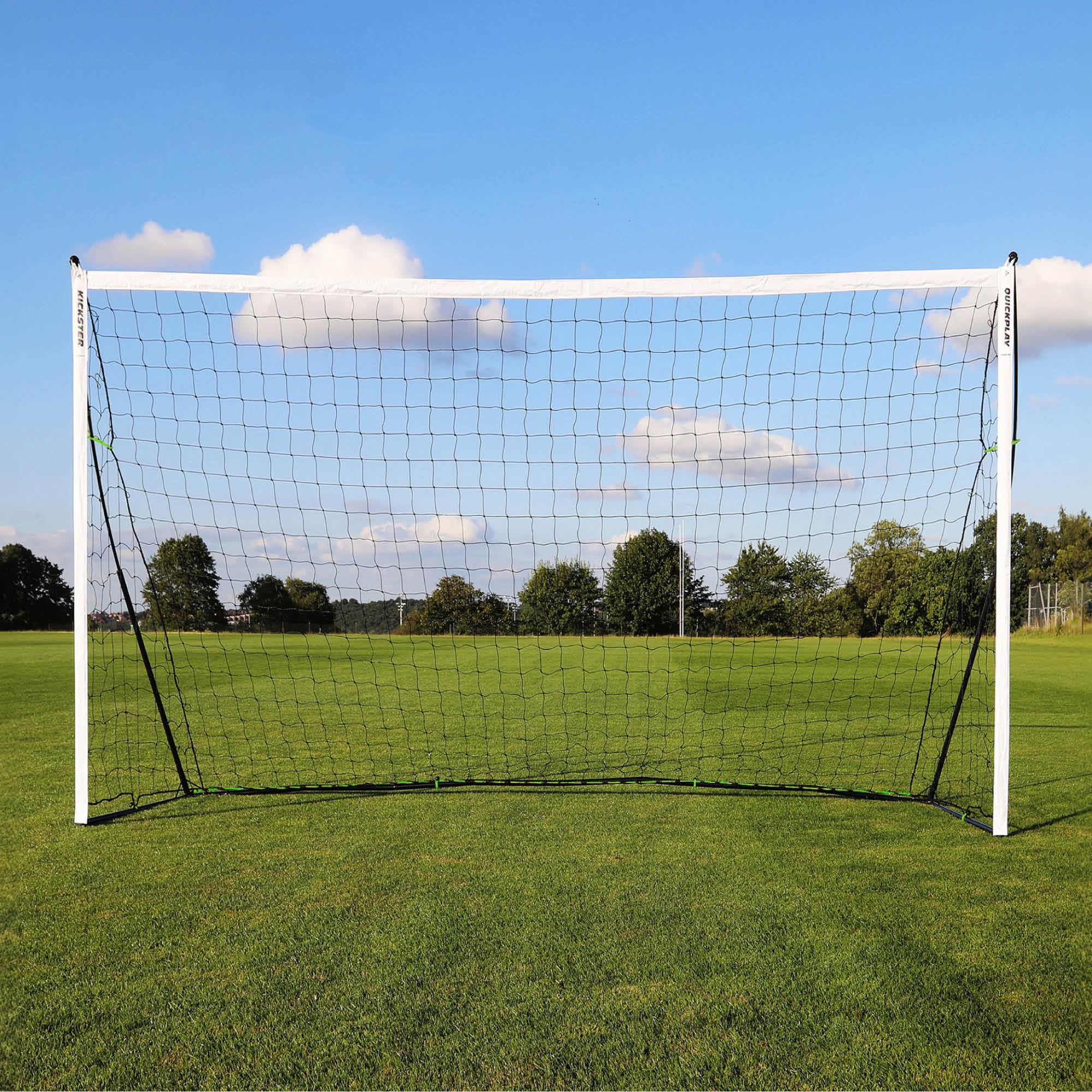 QUICKPLAY Tekkers Soccer Rebounder Net | Base ponderata ultra portatile e integrata per allenarsi su qualsiasi superficie…