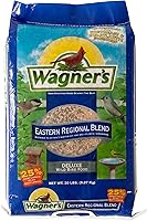 Wagner's 62004 Eastern Regional Wild Bird Food 20-Pound Bag - Attracts Cardinals, Chickadees, Finches, Blue Jays