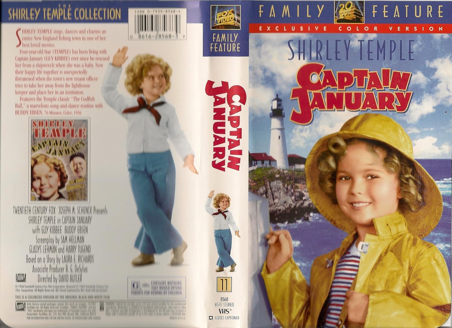 Shirley Temple - Captain January : Amazon.co.uk: DVD & Blu-ray