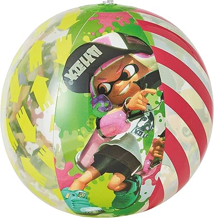 Amazon スプラトゥーン2 ビーチボール40cm ベビー浮き輪 おもちゃ