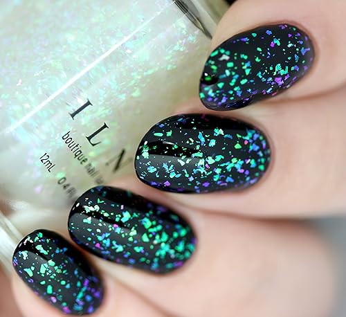 Miniatura 326 de ILNP Madison Ave Esmalte de uñas holográfico metálico rosa antiguo