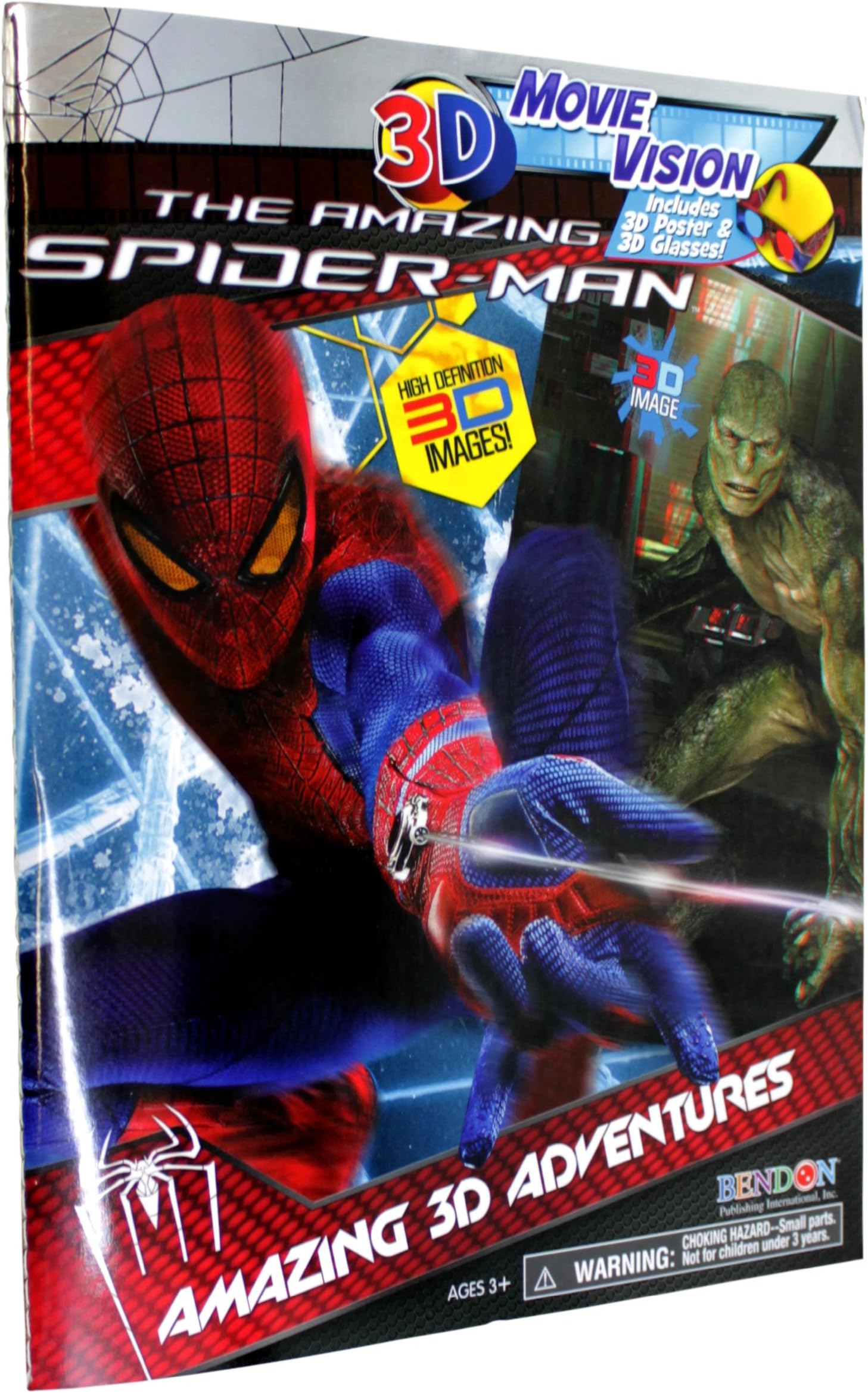BENDON The Amazing Spiderman 3D Activity Book