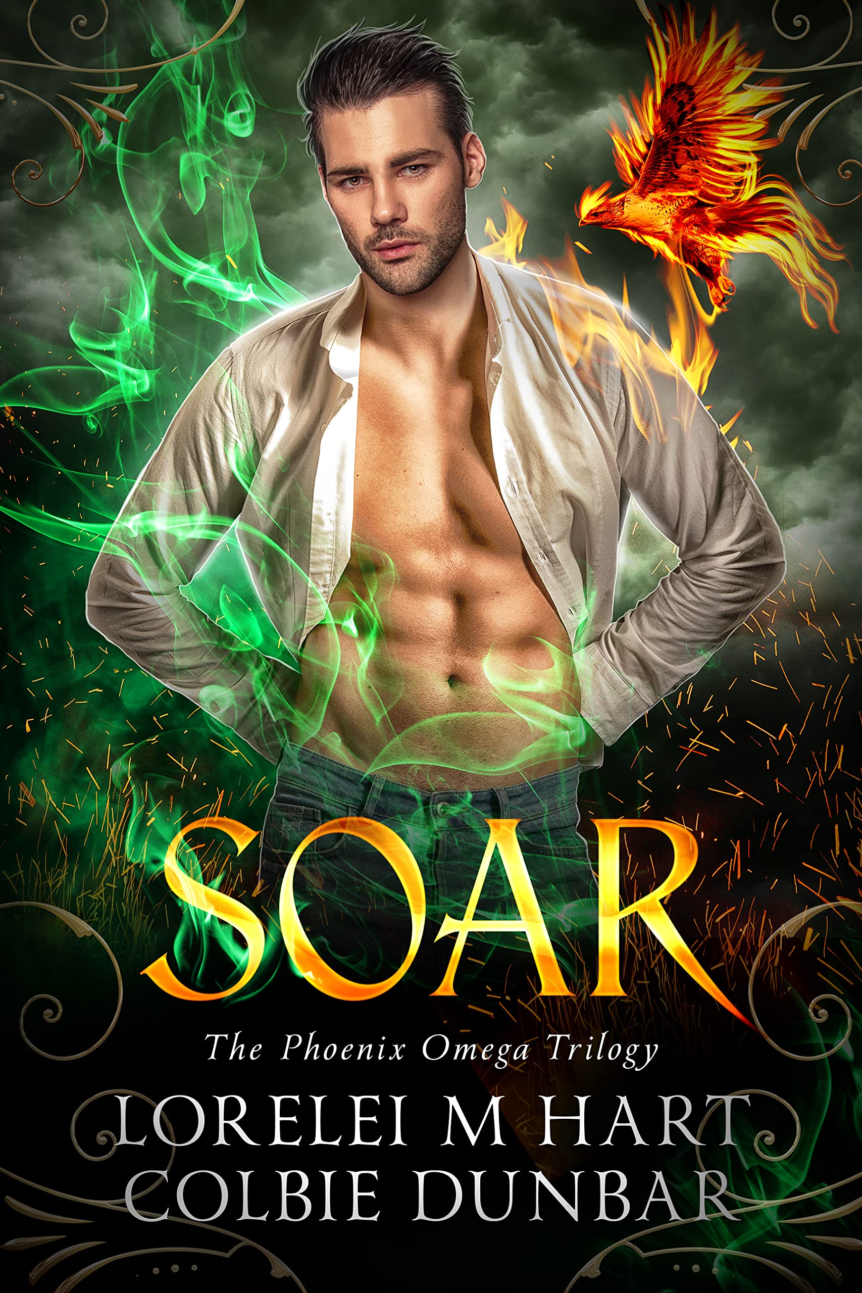 Soar: An M/M Mpreg Shifter Romance (The Phoenix Omega Trilogy Book 3)